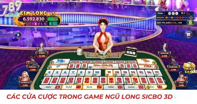 Khám phá luật tính tiền và các cửa cược của ngũ long sicbo